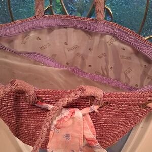 Purple Woven Small Pet Tote Bag